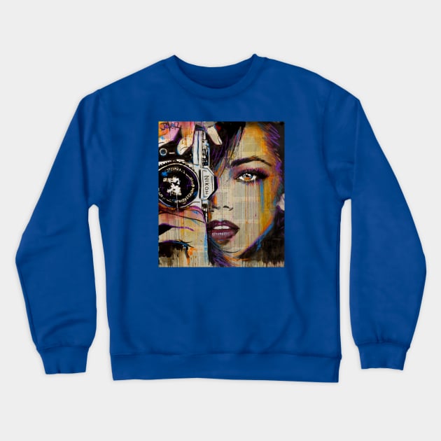 shutter speed Crewneck Sweatshirt by Loui Jover 